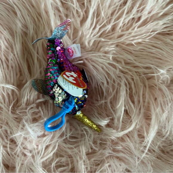 Ty “Calypso” flippables Limited Collection Norwal keychain - Picture 8 of 9